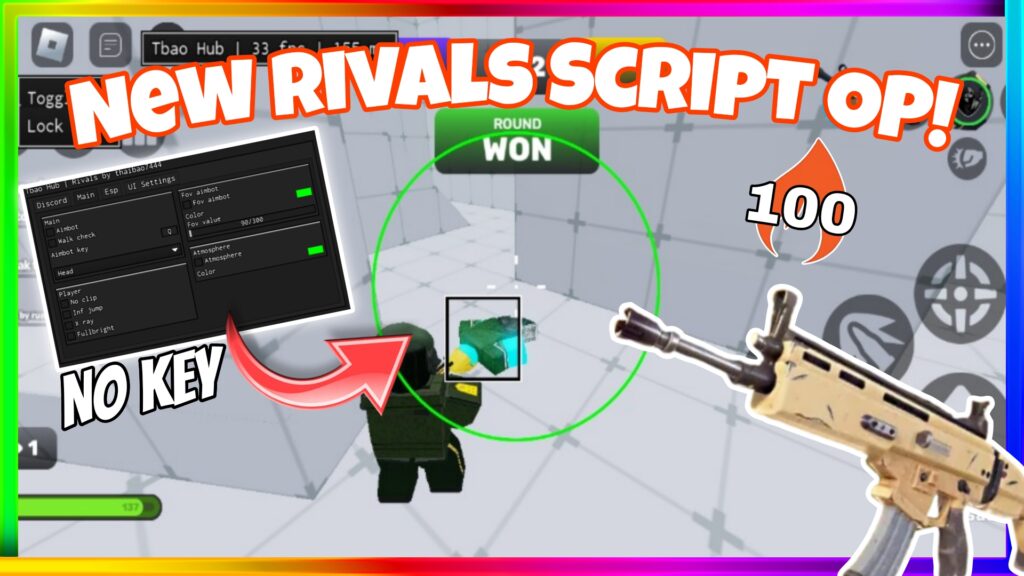 Rivals Script Hack OP! AimBot, ESP [Tbao Hub]