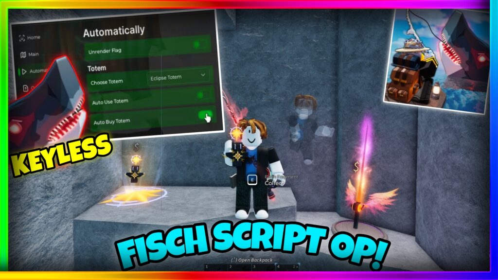 [UPD] BEST Fisch Script / HACK OP! | NO KEY | AUTO ECLIPE TOTEM, AUTO QUEST, AUTO FARM, ETC |