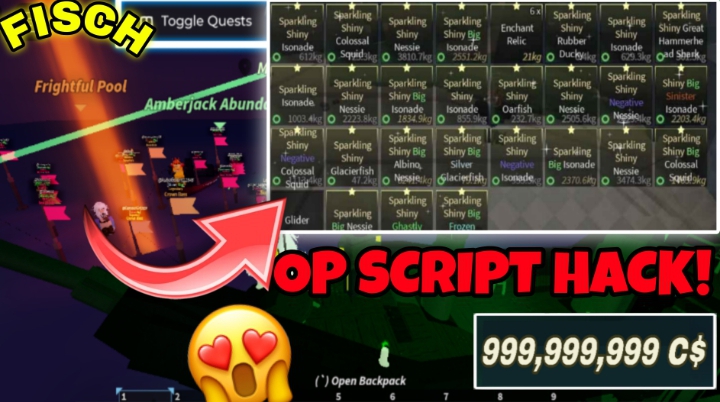 Roblox Fisch Script Hack OP! • DUPE + AUTO FARM • NO KEY • AUTO FISHING AND MORE!