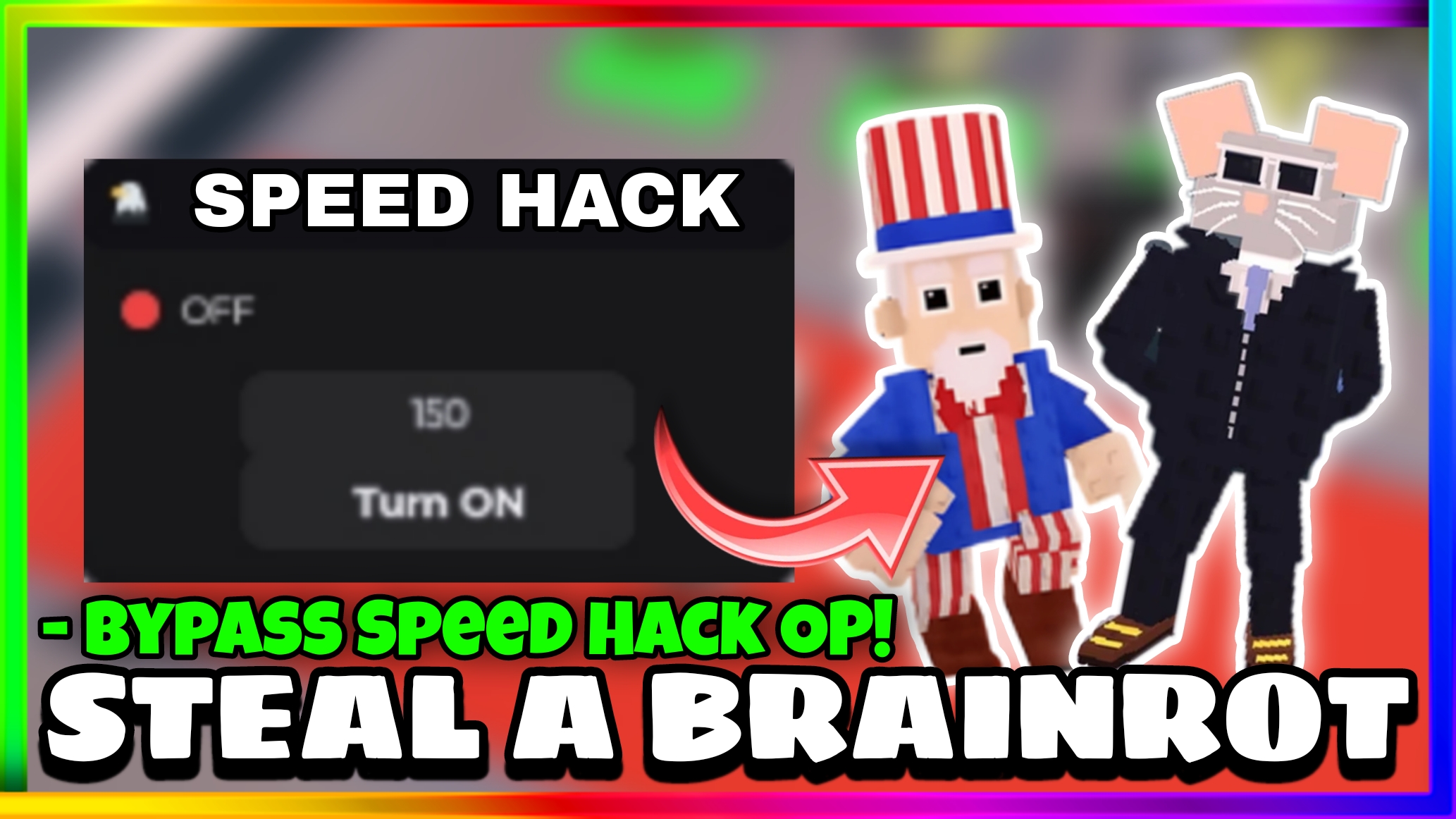 Steal A Brainrot Script Pastebin OP! • No Key • Speed Hack Bypassed, ESP, Auto Steal |