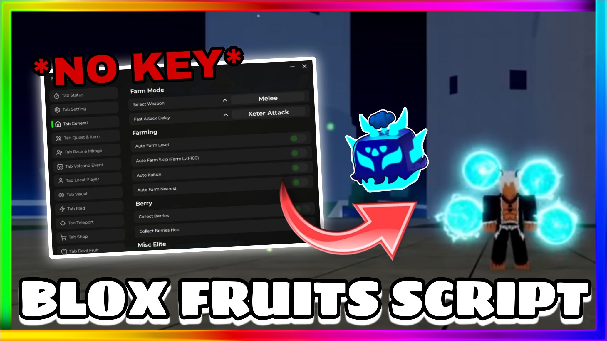 [NEW] Blox Fruits Script Pastebin • No Key • Auto Farm, Auto Raid, Chest Farm And Many More |